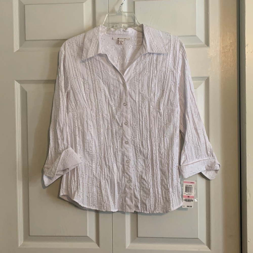 White blouse.
